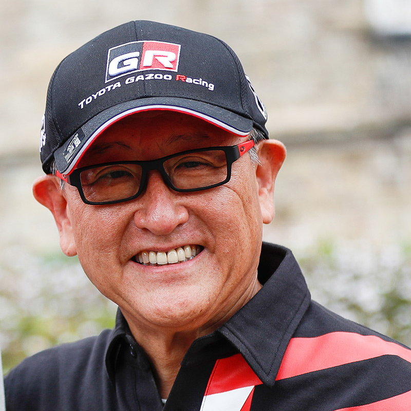 Team Founder Akio Toyoda