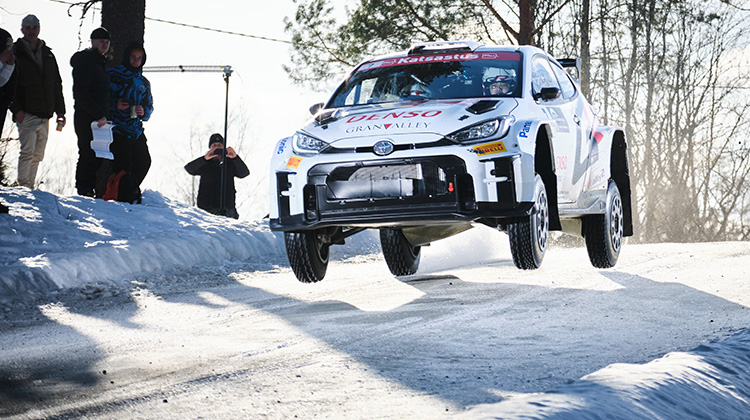 GR Yaris Rally2で臨んだスノーイベント3戦目、トゥーリ・ラリーで2期生の小暮、山本が速さを示す